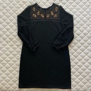 Debenhams Collection, Black Embellished Midi Dress